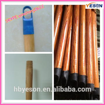 pvc covering broom stick/hard wood broom stick/low price broom stick